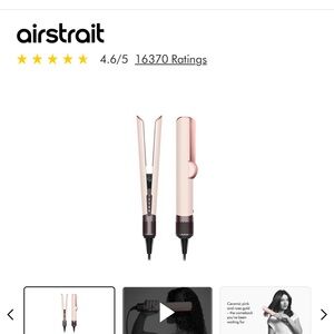 Dyson AirStraight Hair Tool - Pink